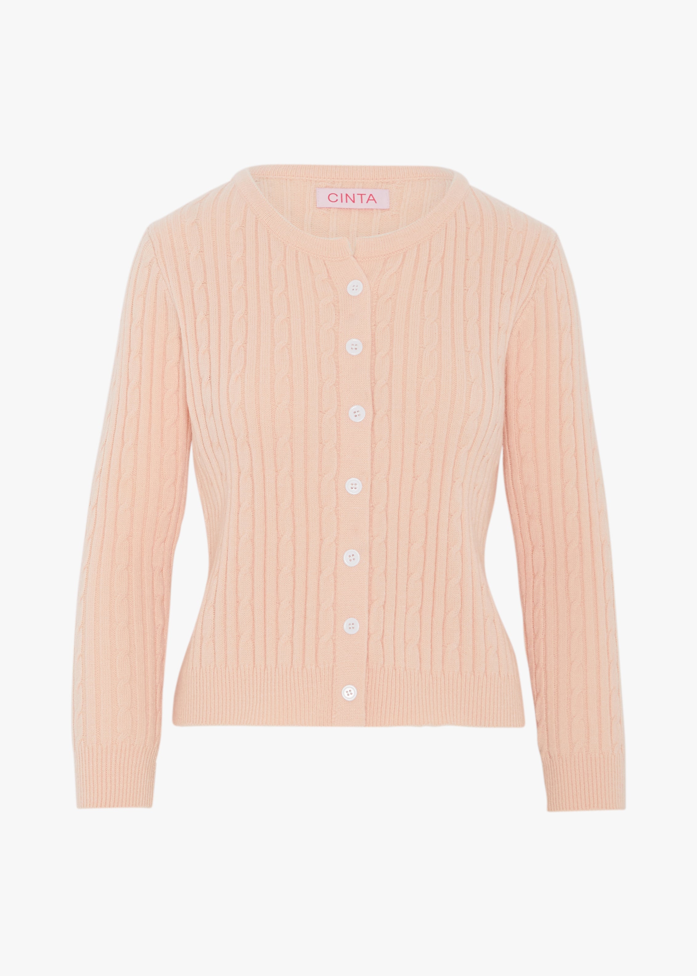 The Alexandra Knit - Baby Pink