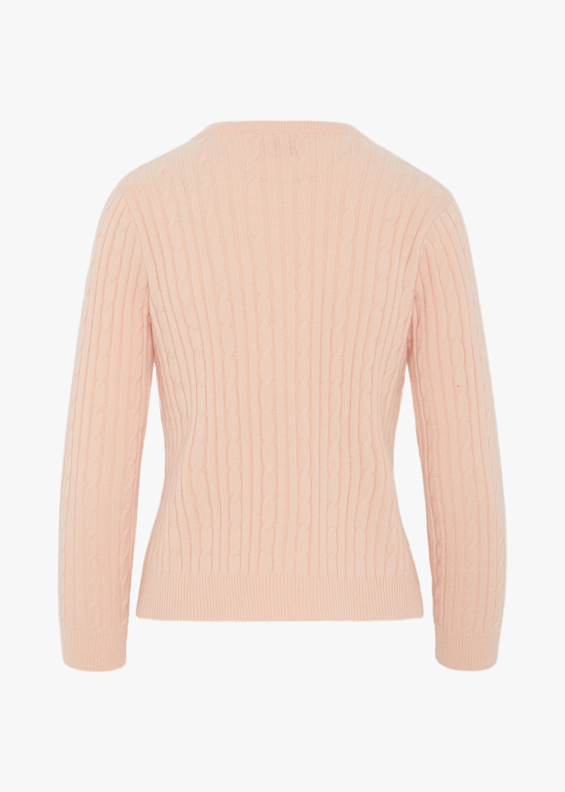 The Alexandra Knit - Baby Pink