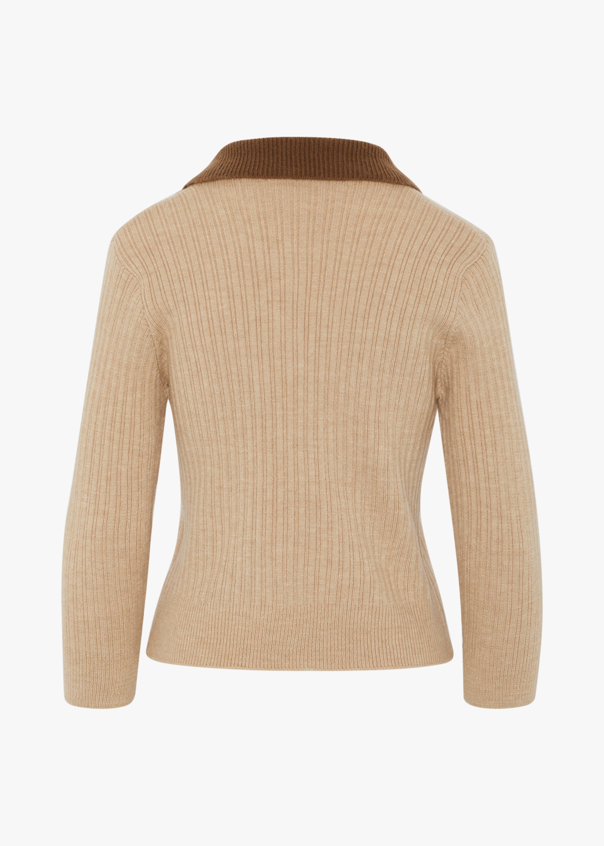 The Ariana Knit - Beige/ Brown