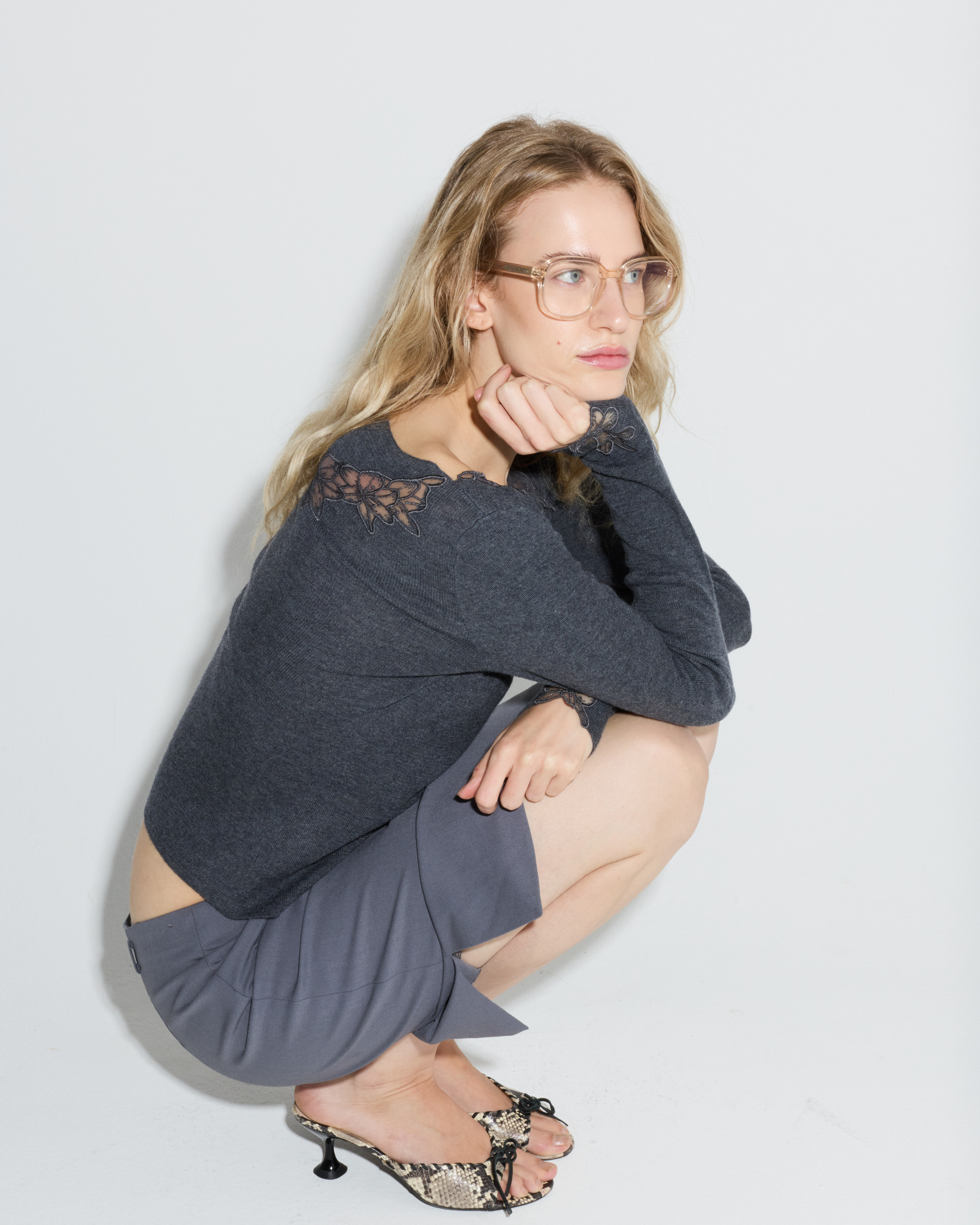 The Ari Knit - Grey
