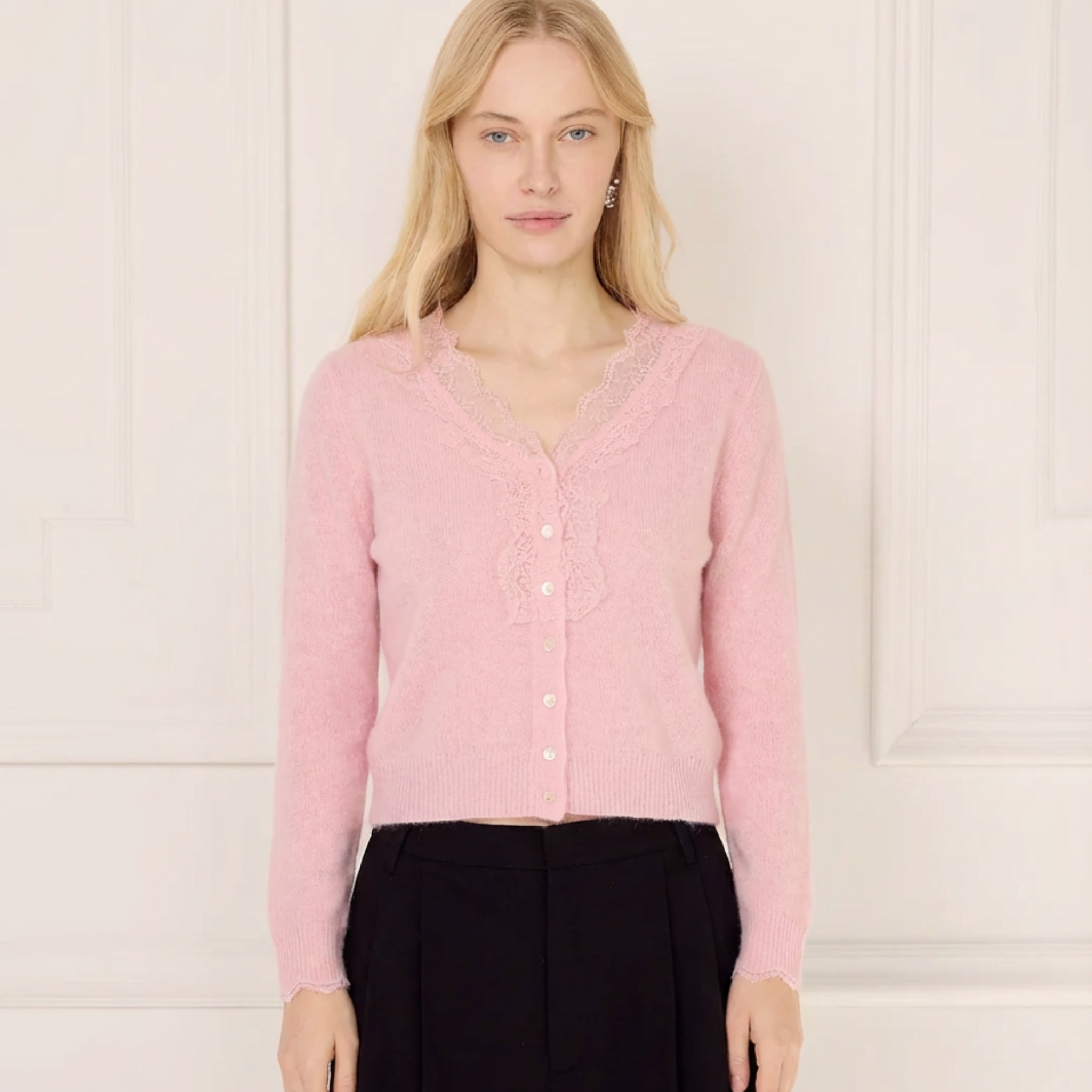 The Millie Knit - Baby Pink