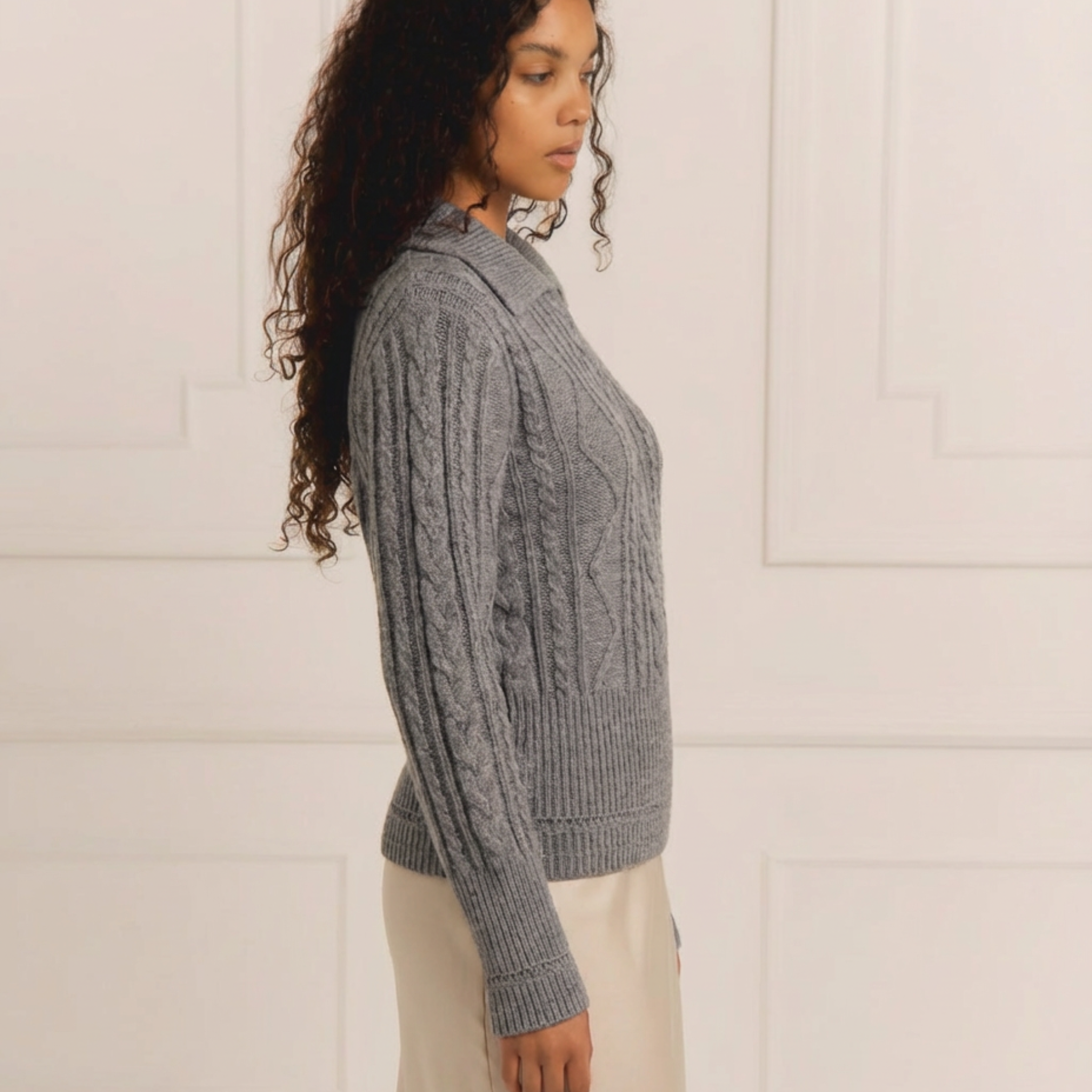 The Ruby Knit - Grey