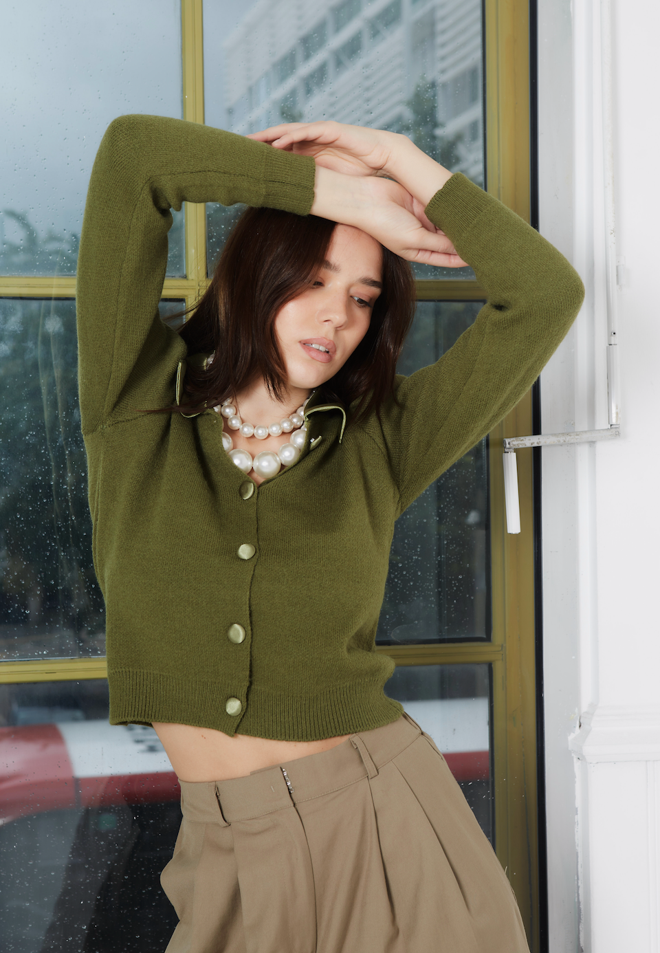 The Sierra Knit Green CintaTheLabelLondon