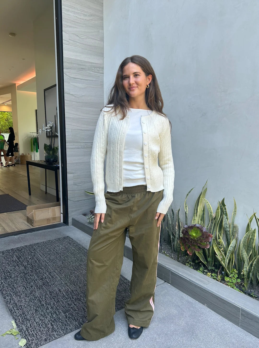 The Alexandra Knit - Cream