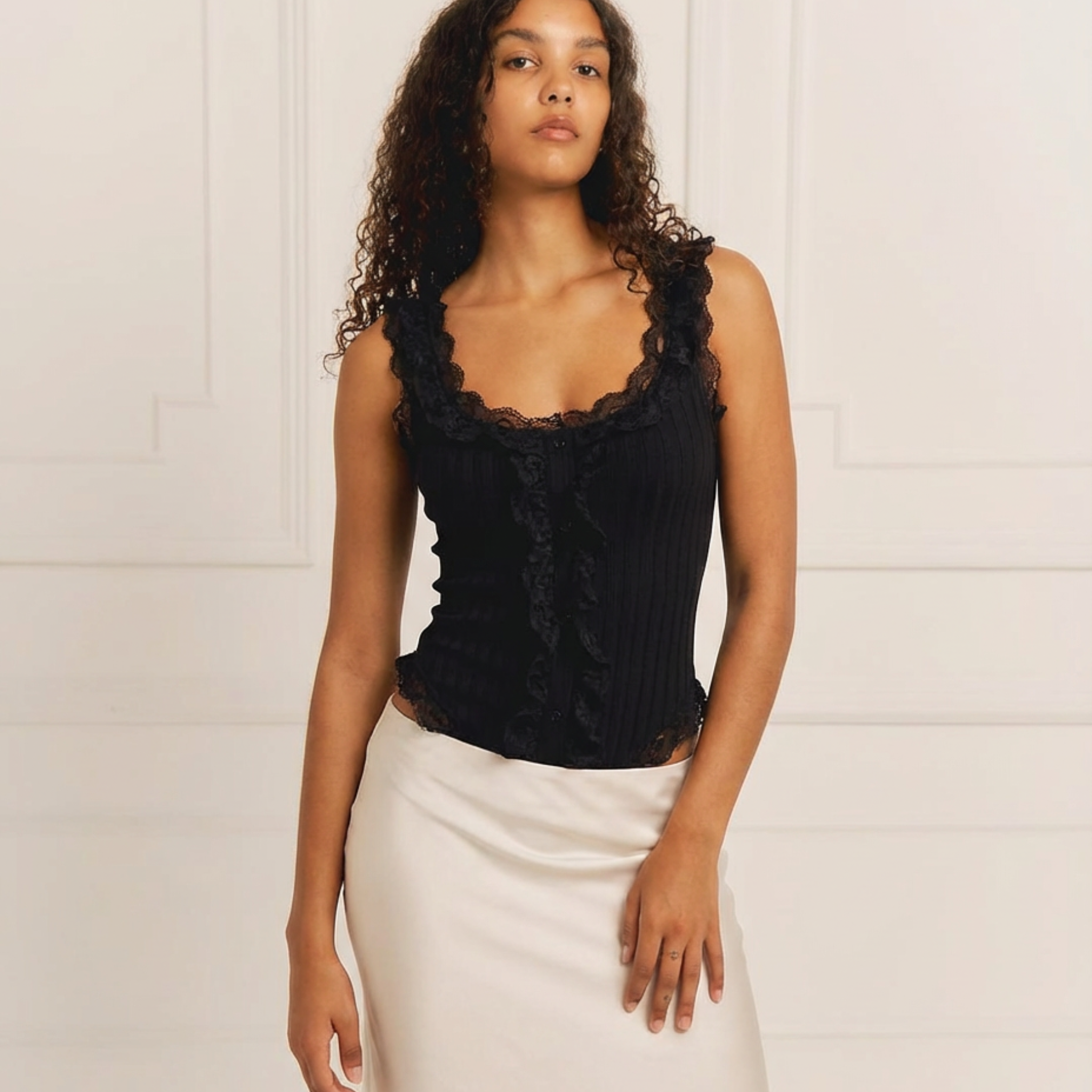 The Tia Tank - Black