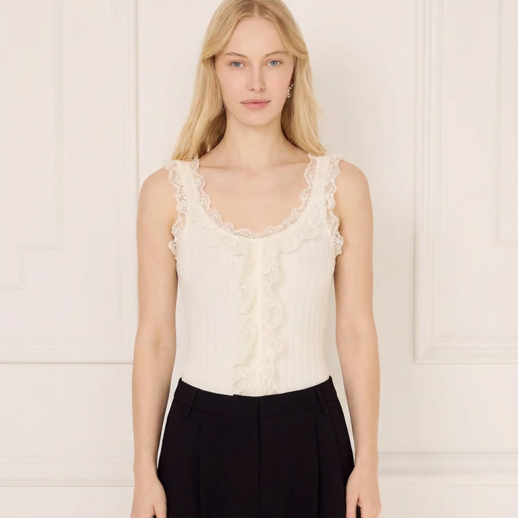 The Tia Tank - Cream