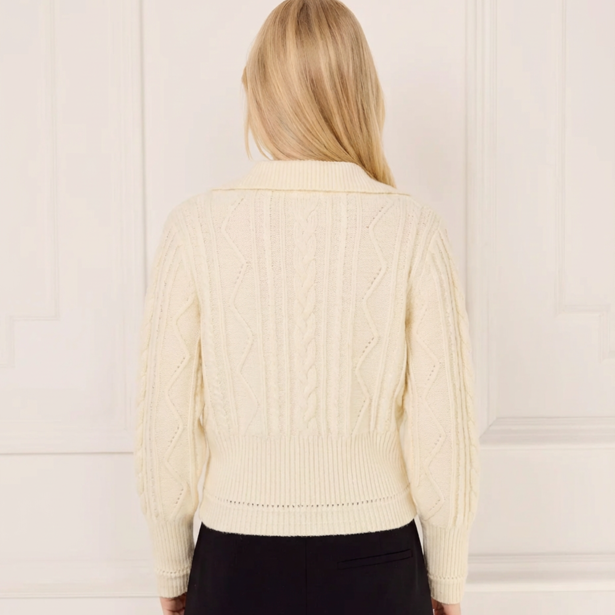 The Ruby Knit - Cream