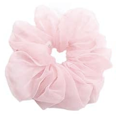 The Flossie Scrunchie in Baby Pink